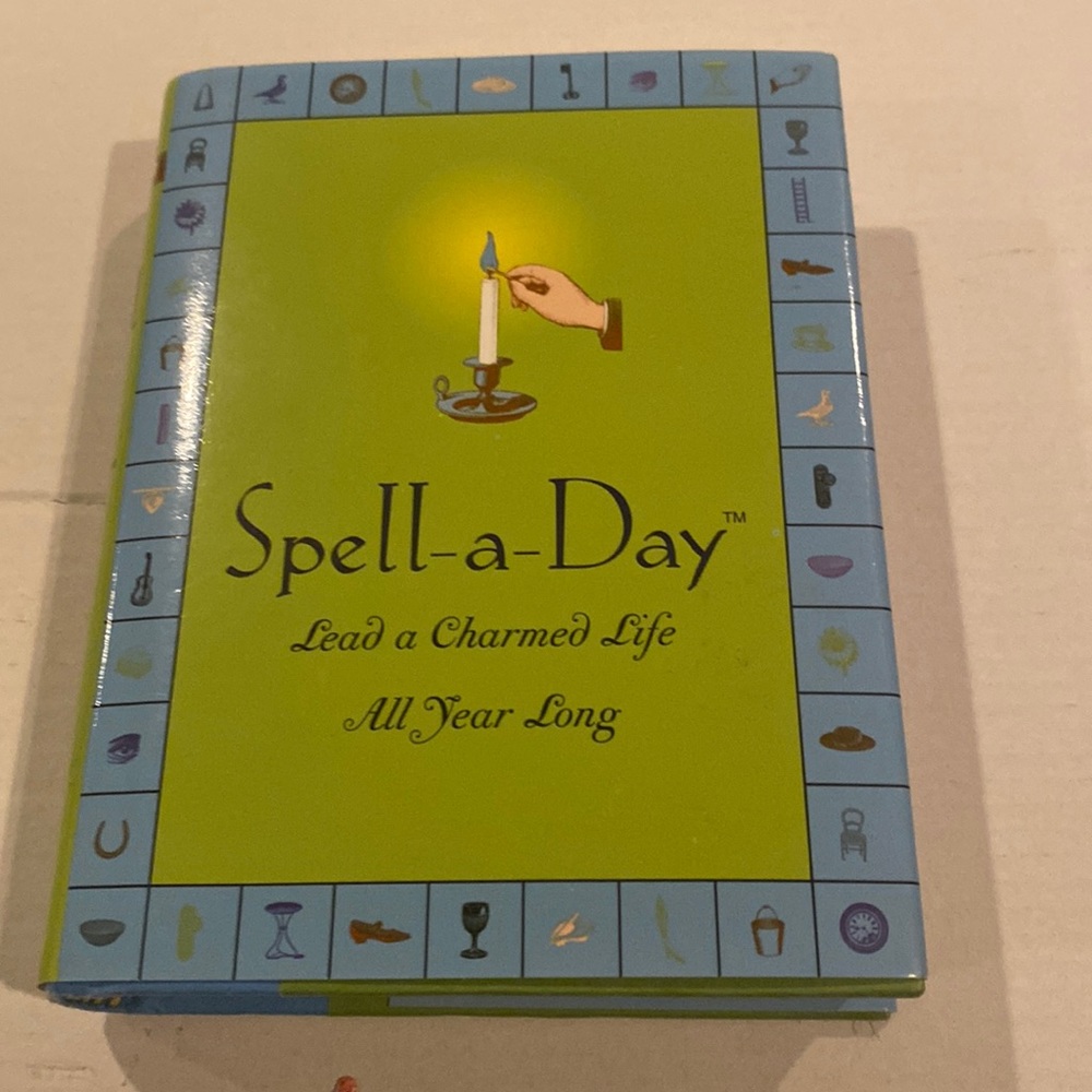NWOT & Vintage 2001 Spell-a-Day Hardcover with Dust Jacket
